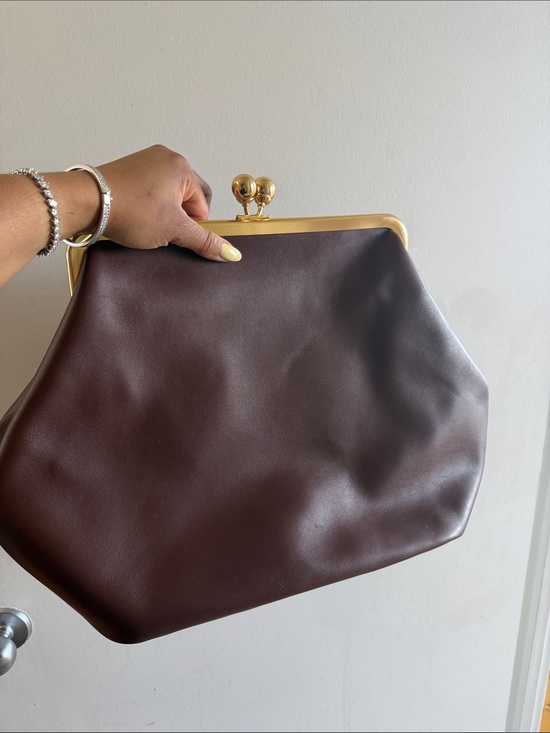 Coach Handbags - Coach Large Kisslock Frame Bag